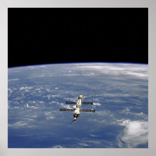 Poster Vue de la Station spatiale internationale depuis A (Devant)