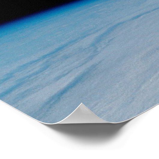 Poster Vue de la Station spatiale internationale depuis E (Coin)