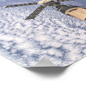 Poster Vue de la station spatiale Skylab (Coin)