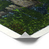 Poster Vue de la statue de Nathaniel Hawthorne (Coin)