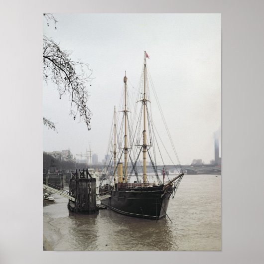 Poster Vue de la Tamise avec découverte de RRS (Devant)