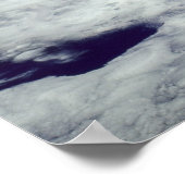 Poster Vue de la Terre à partir de la découverte de la na (Coin)