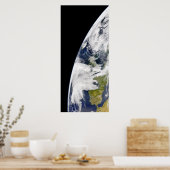 Poster Vue de la Terre depuis l'espace (Cuisine)