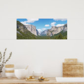 Poster Vue de la vallée du Yosemite (Cuisine)