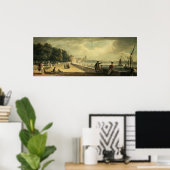 Poster Vue de la ville (Bureau à domicile)