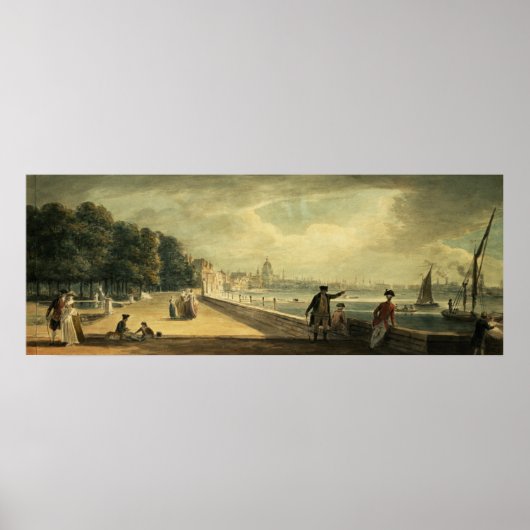 Poster Vue de la ville (Devant)