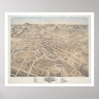 Poster Vue de la ville de Petaluma (1298)