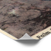 Poster Vue de la ville depuis le canyon de Tahquitz (Coin)