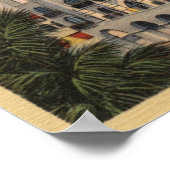 Poster Vue de l'aile Rotunda de la Mission Inn (Coin)