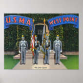 Poster Vue de l'alerte permanente de la garde couleur (Devant)