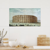 Poster Vue de l'amphithéâtre romain (Cuisine)