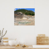 Poster Vue de l'ancien amphithéâtre d'Ephèse-dinde (Cuisine)