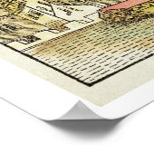 Poster Vue de l'ancienne ville de Babylone, depuis la Nur (Coin)