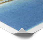 Poster Vue de l'auberge Squirrel sur Squirrel Island (Coin)