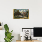 Poster Vue de l'auditorium municipal (Bureau à domicile)