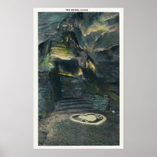 Poster Vue de l'autel nuptial