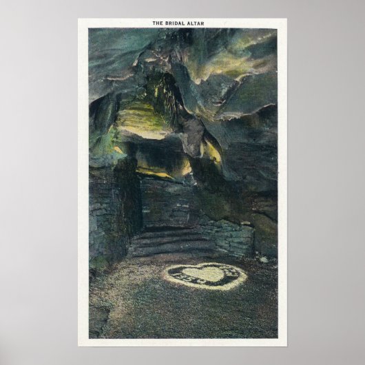 Poster Vue de l'autel nuptial (Devant)