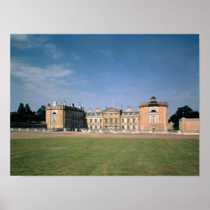 Poster Vue de l'avant occidental, reconstruite 1746-61