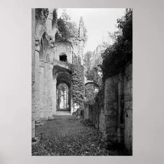 Poster Vue de l'église, c.1052-67 (Devant)