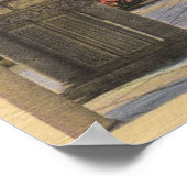 Poster Vue de l'église Memorial, Stanford U. (Coin)