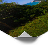 Poster Vue de l'Empire Bluffs Trail, Michigan (Coin)