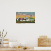 Poster Vue de l'entrée nord, Hall des sciences (Cuisine)