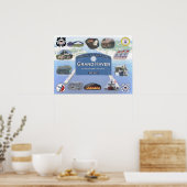 Poster Vue de l'été - Grand Haven, Michigan (Cuisine)