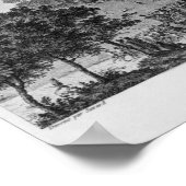 Poster Vue de l'hôpital La Salpetriere (Coin)