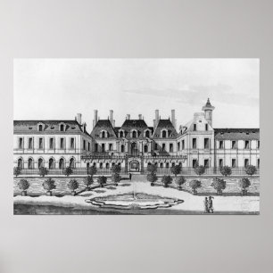 Poster Vue de l'hôtel de Soissons à Paris