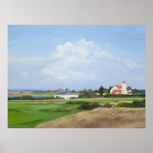 Poster Vue de l'île de Fishers (Devant)