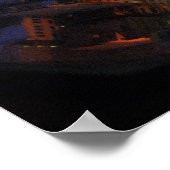 Poster Vue de l'impression de la tour de Sydney (Coin)