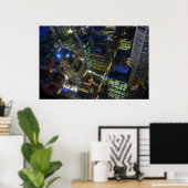 Poster Vue de l'impression de la tour de Sydney (Bureau à domicile)