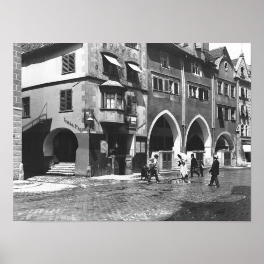 Poster Vue de Lindau, vers 1910 (Devant)