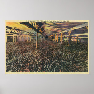 Poster Vue de l'intérieur de la Co de déshydratation JR S