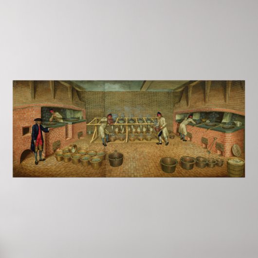 Poster Vue de l'intérieur du laboratoire (Devant)