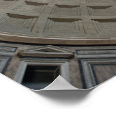Poster Vue de l'intérieur du Panthéon jusqu'à la coupole (Coin)