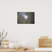 Poster Vue de l'intérieur du Panthéon jusqu'à la coupole (Cuisine)