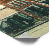 Poster Vue de l'intersection des rues Meridian et Stewart (Coin)