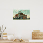 Poster Vue de l'intersection des rues Meridian et Stewart (Cuisine)