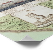 Poster Vue de Lisbonne, 1755 (Coin)