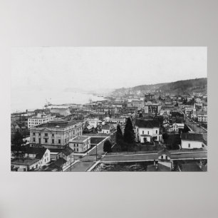 Poster Vue de l'oeil d'Oiseau d'Astoria, OU photo