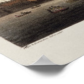 Poster Vue de Londres depuis la Tamise, 1809 (Coin)