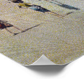 Poster Vue de Long Beach et Cape Ann (Coin)