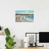 Poster Vue de Long Beach et Cape Ann (Bureau à domicile)