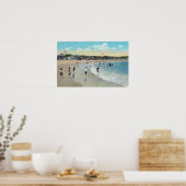 Poster Vue de Long Beach et Cape Ann (Cuisine)