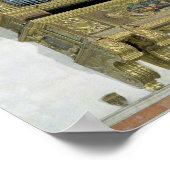 Poster Vue de l'orgue de l'église, c.1590 (Coin)