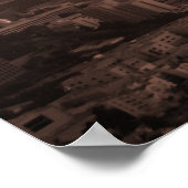 Poster Vue de Los Angeles (Coin)