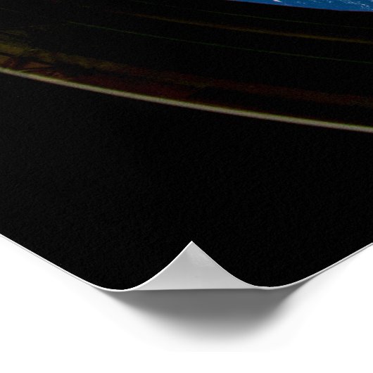 Poster Vue De L'Ouragan Dorian. (Coin)