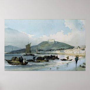 Poster Vue de Macao, Chine