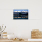 Poster Vue de Macchapuchhre sur le lac Pokhara, Pokhara, (Cuisine)